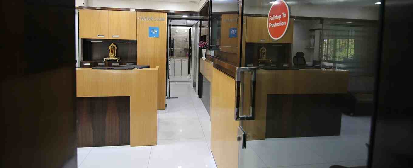 ClearSkin Pune Station Reception Area