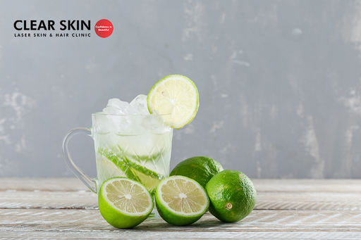 lime juice for clear skin