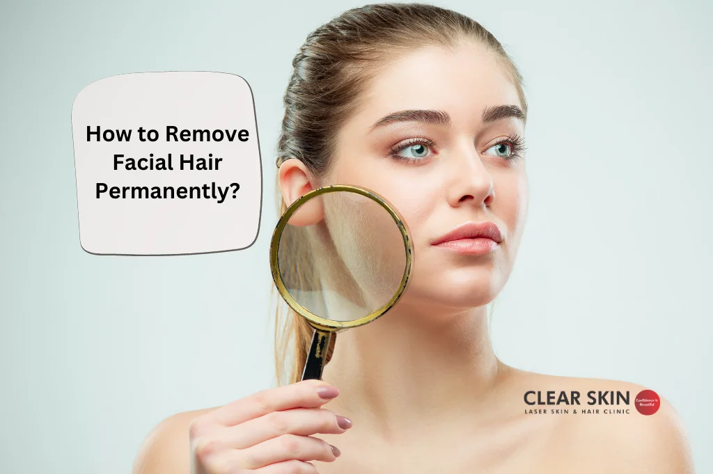 How to Remove Facial Hair Permanently?